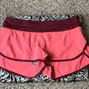 Lululemon Speed Shorts